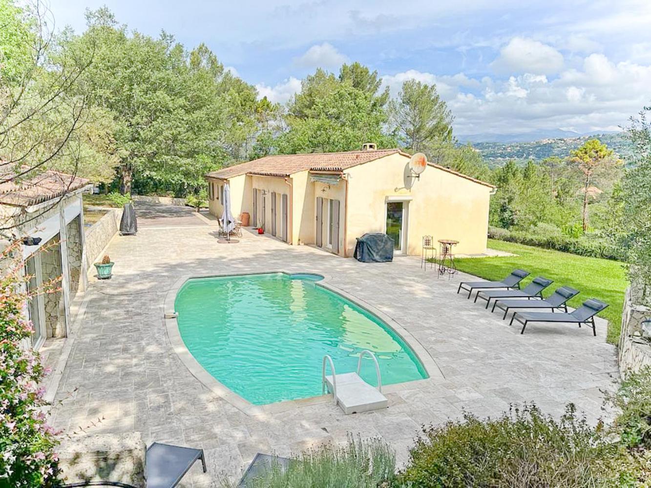 Belle Villa Avec Jardin Piscine Et Salle De Sport Montauroux Exterior photo